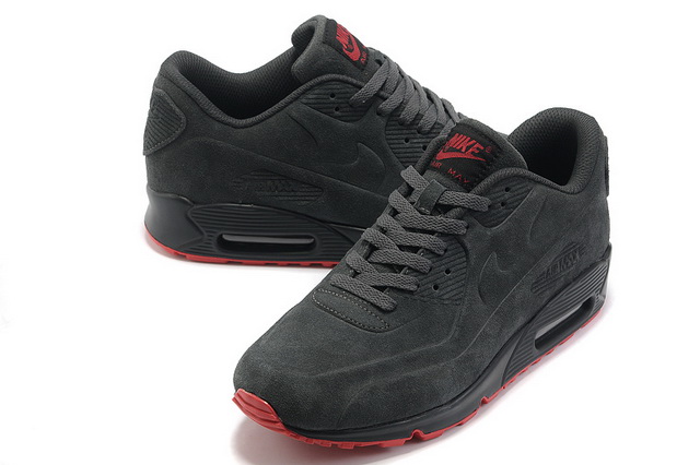 Mens Nike Air Max 90 VT Premium QS Dark Grey - Click Image to Close